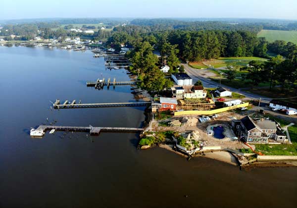 view of the lake in millsboro