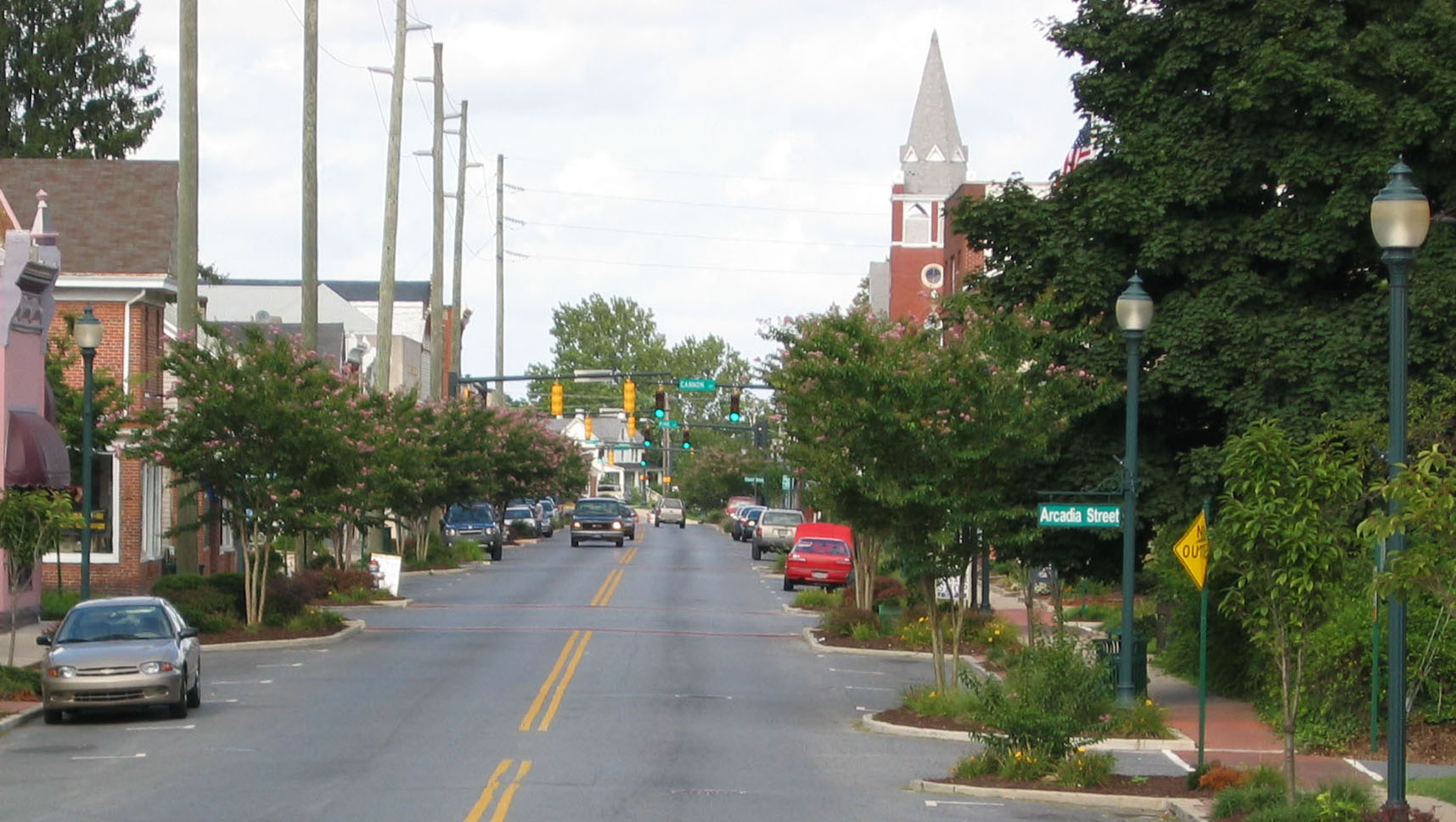 seaford city, view of the street